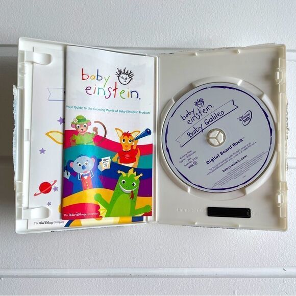 Lot of 3 Baby Einstein DVD’s Baby Galileo, Baby Neptune, & Neighborhood Animals - Picture 9 of 10
